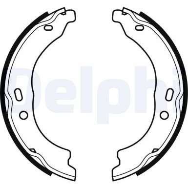 LS1978 Bremsbackensatz