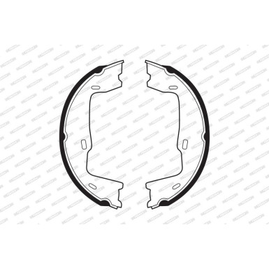 Ferodo | Bremsbackensatz, Feststellbremse | FSB227