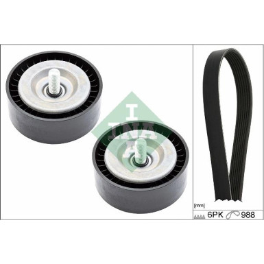 529 0558 10 Keilrippenriemensatz 529 0558 10 Keilrippenriemensatz