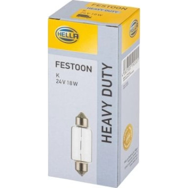 8GM 002 091-241 Glühlampe, Brems-/Schlusslicht HEAVY DUTY