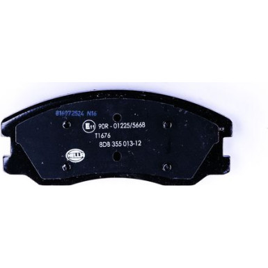 Hella Pagid | Bremsbelagsatz, Scheibenbremse | 8DB 355 013-121