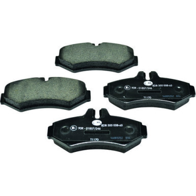 8DB 355 008-651 Bremsbelagsatz, Scheibenbremse