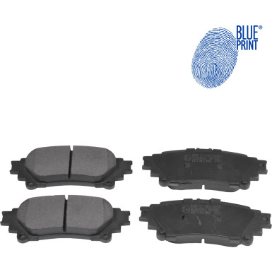 Blue Print | Bremsbelagsatz, Scheibenbremse | ADT342186