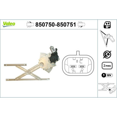 Valeo | Fensterheber | 850750