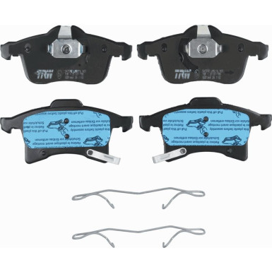 TRW Bremsbelagsatz, Scheibenbremse COTEC GDB1668