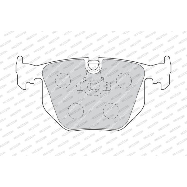 Ferodo Bremsbelagsatz, Scheibenbremse PREMIER ECO FRICTION FDB1483