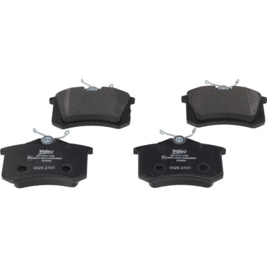 Valeo Bremsbelagsatz, Scheibenbremse ESSENTIAL 301474