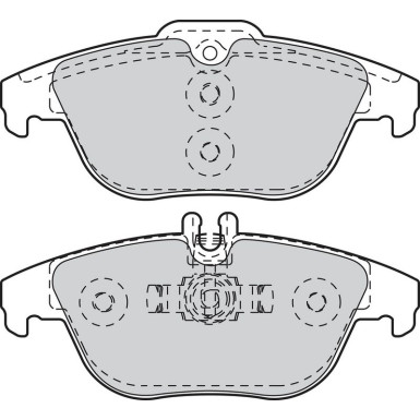 Valeo Bremsbelagsatz, Scheibenbremse ESSENTIAL 302121