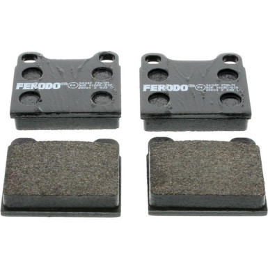 Ferodo | Bremsbelagsatz, Scheibenbremse | FDB2M