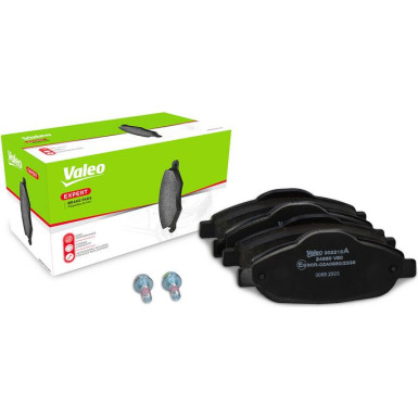 Valeo Bremsbelagsatz, Scheibenbremse EXPERT 302215A