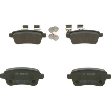BOSCH | Bremsbelagsatz, Scheibenbremse | 0 986 494 384