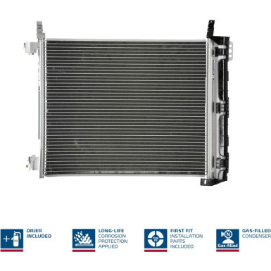 940372 Kondensator, Klimaanlage ** FIRST FIT ** 940372 Kondensator, Klimaanlage ** FIRST FIT **