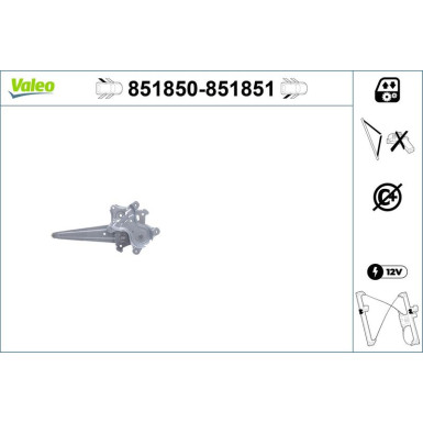 Valeo | Fensterheber | 851850