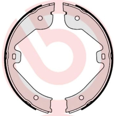 Brembo Bremsbackensatz, Feststellbremse ESSENTIAL LINE S 85 536 Brembo Bremsbackensatz, Feststellbremse ESSENTIAL LINE S 85 536