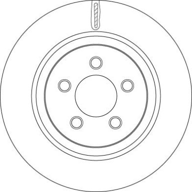 TRW | Bremsscheibe | DF6263