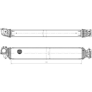 309045 Ladeluftkühler 309045 Ladeluftkühler