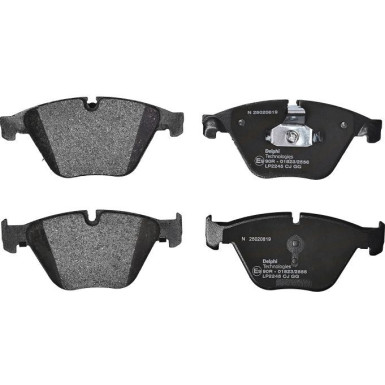 LP2245 Bremsbelagsatz, Scheibenbremse