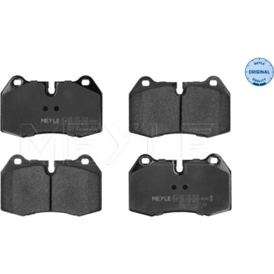 025 214 7118 Bremsbelagsatz, Scheibenbremse MEYLE-ORIGINAL: True to OE.