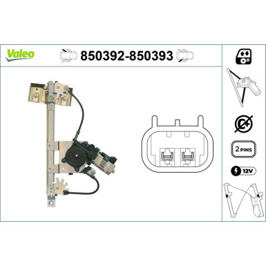 Valeo | Fensterheber | 850392