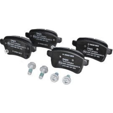 Delphi Bremsbelagsatz, Scheibenbremse LP3165
