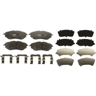TRW Bremsbelagsatz, Scheibenbremse COTEC GDB3372