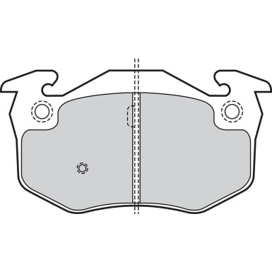 301158 Bremsbelagsatz, Scheibenbremse ESSENTIAL