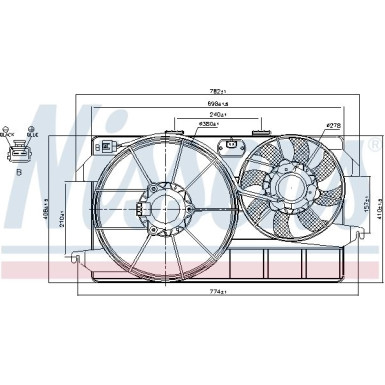 85264 Lüfter, Motorkühlung