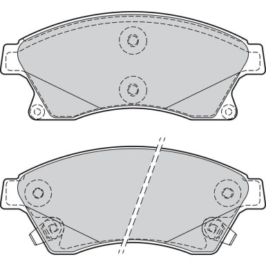 Valeo Bremsbelagsatz, Scheibenbremse ESSENTIAL 302130