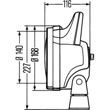 Hella | Arbeitsscheinwerfer | 1G4 003 470-011