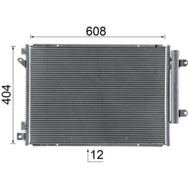 Mahle | Kondensator, Klimaanlage | AC 1025 000S
