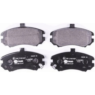 Hella Pagid | Bremsbelagsatz, Scheibenbremse | 8DB 355 012-471