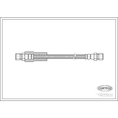 19032832 Bremsschlauch