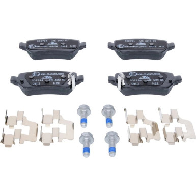 Bremsensatz, Scheibenbremse