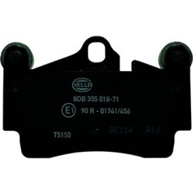 Hella | Bremsbelagsatz, Scheibenbremse | 8DB 355 018-711