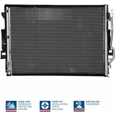 940137 Kondensator, Klimaanlage ** FIRST FIT **