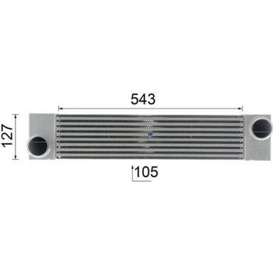 Mahle | Ladeluftkühler | CI 193 000P