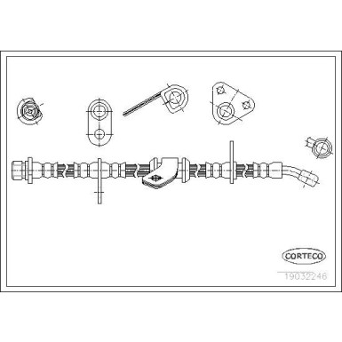 19032246 Bremsschlauch