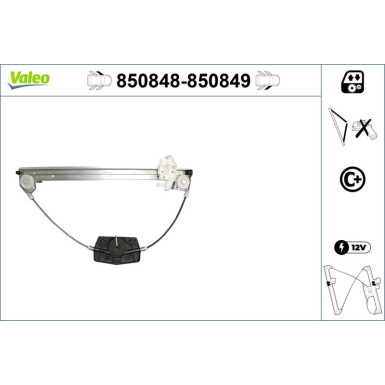 Valeo | Fensterheber | 850848