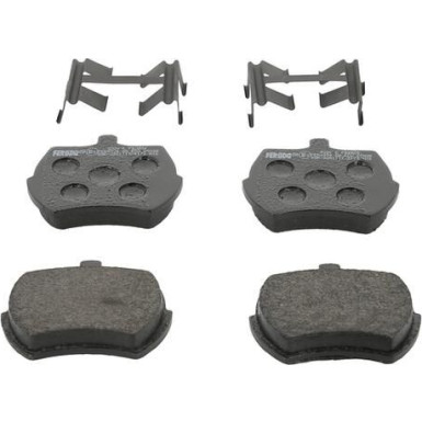 Ferodo | Bremsbelagsatz, Scheibenbremse | FDB824 Ferodo | Bremsbelagsatz, Scheibenbremse | FDB824