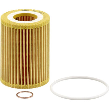 MANN-FILTER HU 7003 x Ölfilter mit Dichtung, Filtereinsatz