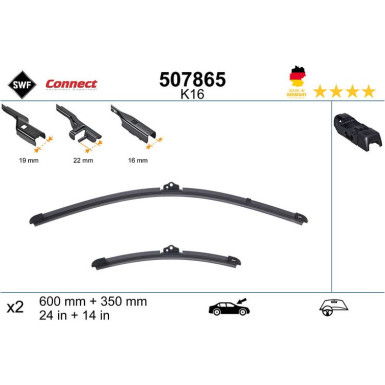 507865 Wischblatt CONNECT MADE IN GERMANY