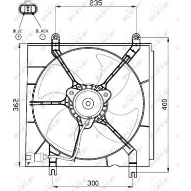47526 Lüfter, Motorkühlung