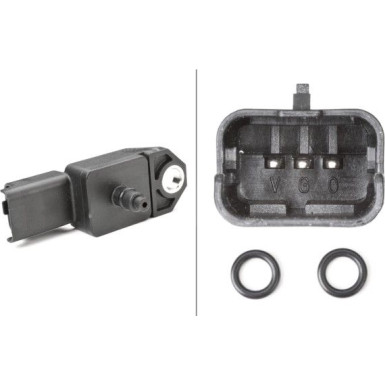 6PP 009 400-521 Sensor, Saugrohrdruck