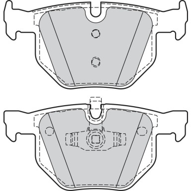Valeo Bremsbelagsatz, Scheibenbremse ESSENTIAL 302075