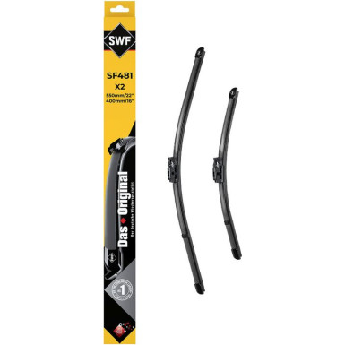 SWF Wischblatt Scheibenwischer DAS ORIGINAL SET 119481
