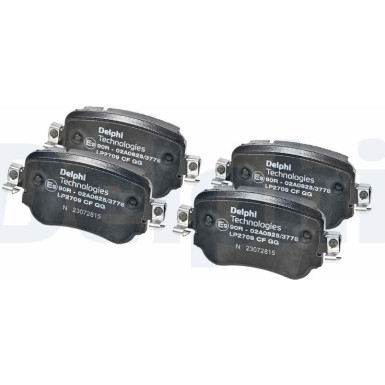 LP2709 Bremsbelagsatz, Scheibenbremse