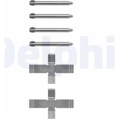 LX0070 Zubehörsatz, Scheibenbremsbelag