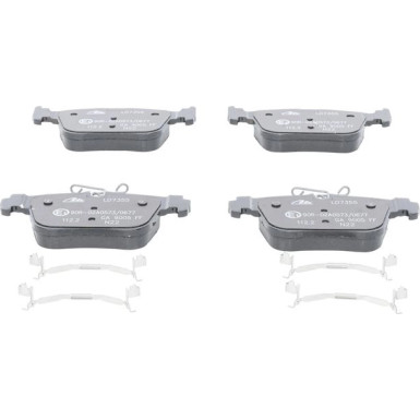 Bremsbelagsatz, Scheibenbremse ATE Ceramic 13.0470-7355.2