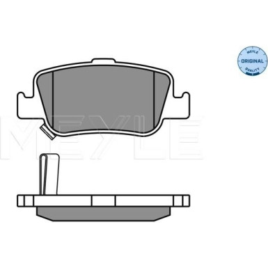 Meyle Bremsbelagsatz, Scheibenbremse MEYLE-ORIGINAL: True to OE 025 246 6415/W