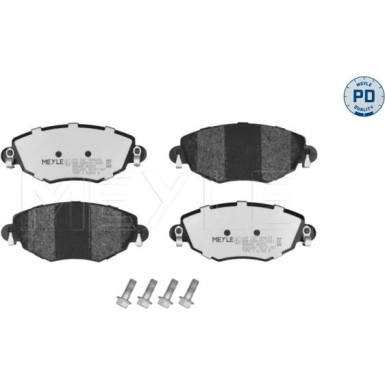Meyle Bremsbelagsatz, Scheibenbremse MEYLE-PD: Advanced performance and design 025 232 7918/PD